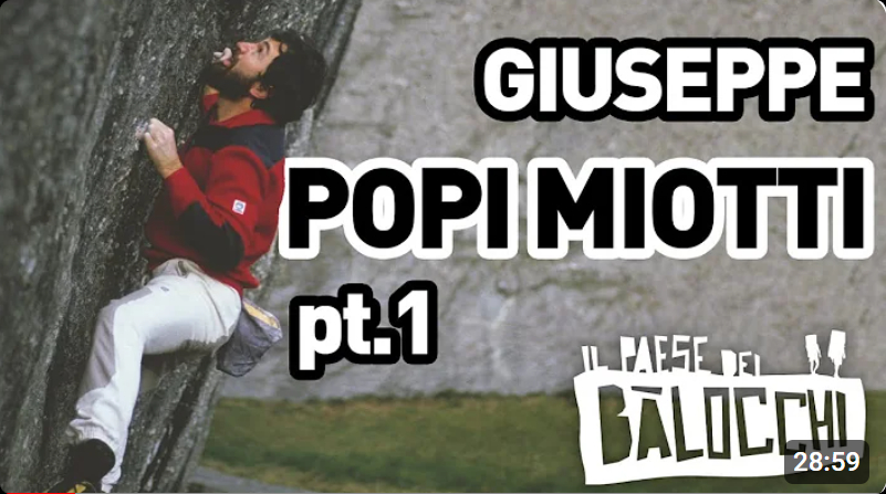 IL POPI E LA STORIA DEL SASSISMO - Up-Climbing