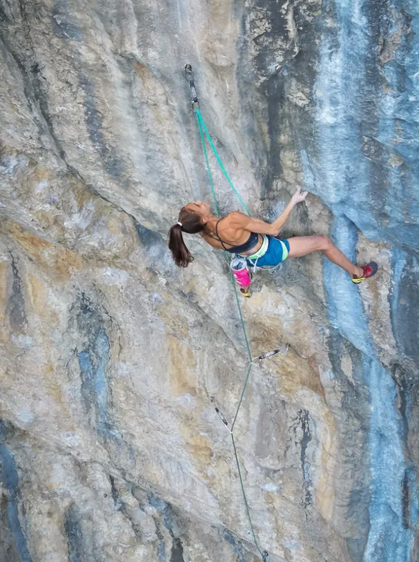 LAURA ROGORA, ANCORA 8C E 8C+ A VISTA!