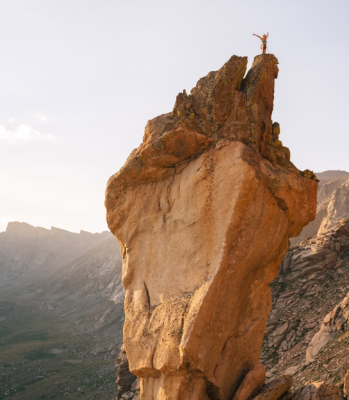 MICHAELA KIERSCH SU DOUBLOONS, 8B+ A 4000 METRI